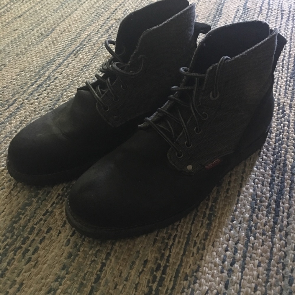 Levi Men’s Leather Work Boots